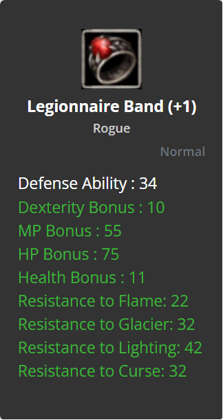 Legionnaire Band +1